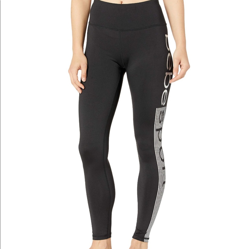 **SOLD**Bebe Sport Iridescent Stripe Logo-